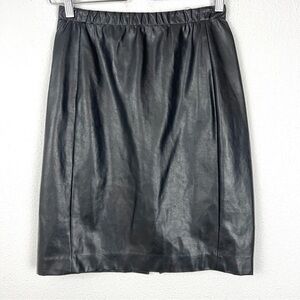 Aritzia Babaton Faux Vegan Leather Mini Skirt 4